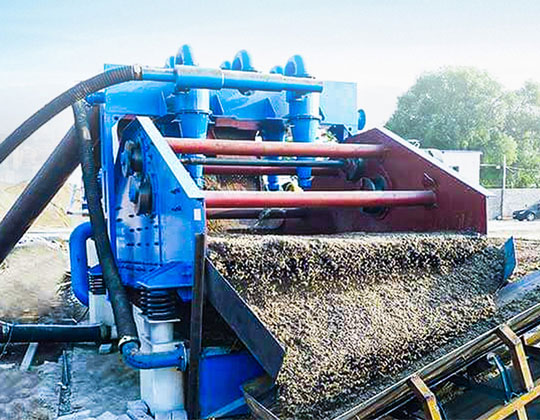 紅星細沙回收機與脫水篩助力礦山固廢資源化，實現(xiàn)環(huán)保與效益雙贏