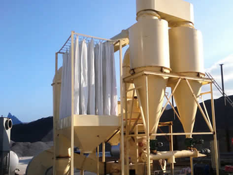 方解石、石灰石磨粉生產(chǎn)線